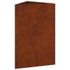 vidaXL aia taimekast, 50 x 43 x 75 cm Corten teras