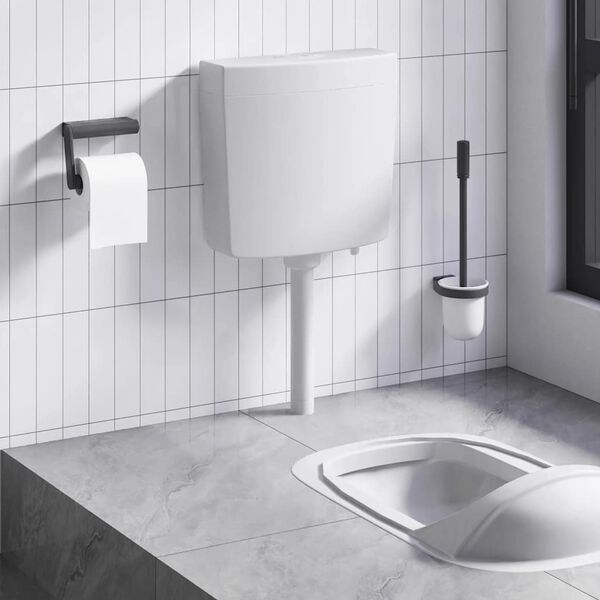vidaXL WC loputuskast alumise vee sisselaskega 3/6 l hall