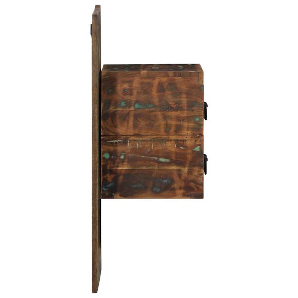 vidaXL &ouml;&ouml;kapp, mitmev&auml;rviline 60x32x80 cm taaskasutatud t&auml;ispuit