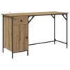 vidaXL Arvutilaud K&auml;sit&ouml;&ouml;puu Tehispuit 131 x 48 x 75 cm