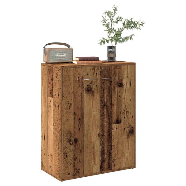 vidaXL puhvetkapp Old Wood 60x30x75 cm Engineered Wood