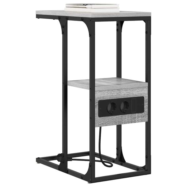 vidaXL &Ouml;&ouml;lambi kapp sahtliga Hall Sonoma 41.5 x 26 x 60.5 cm Tehispuit