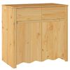 vidaXL K&otilde;ide sahtliga Drammen Tamm 79 x 43 x 75.5 cm M&auml;nnipuit