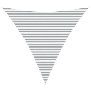 vidaXL P&auml;ikesepuri Helehall ja valge 4,5 x 4,5 x 4,5 m