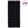 vidaXL K&uuml;lastaja r&auml;tik SOLUND 50 tk Must 50 x 100 cm 550 gsm