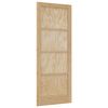vidaXL Siseuks Naturaalne 83 x 211 cm Vineer