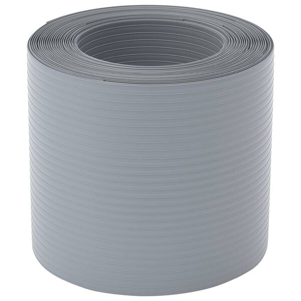 vidaXL aia privaatsuskate 10 tk, hall, 252,5 x 19 cm, PVC