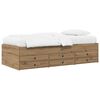 vidaXL Voodiraam ladustamisega Artisan tamm 80 x 200 cm Tehispuit