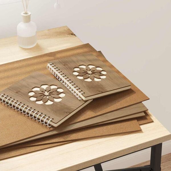 vidaXL Dekor Paneelid 12 pcs K&auml;sit&ouml;&ouml;puu 30 x 42 x 0.27 cm Tehispuit