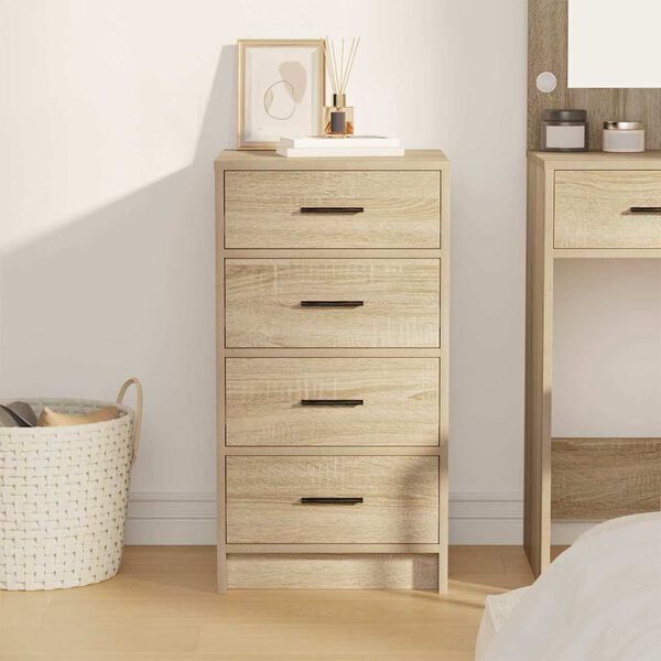 vidaXL K&otilde;ide sahtliga Sonoma tamm 40 x 41 x 75 cm Tehispuit