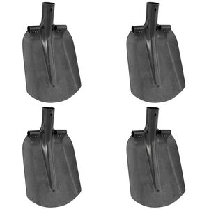 vidaXL Labida pea 4 pcs H&otilde;bedane 33 x 21 cm Pulberv&auml;rvitud teras