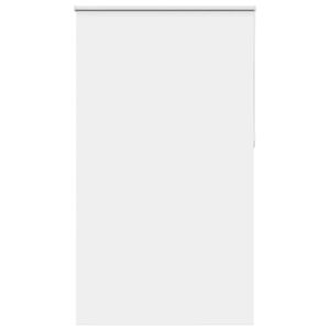 vidaXL pimendav ruloo valge 125x230 cm kanga laius 121,6 cm pol&uuml;ester