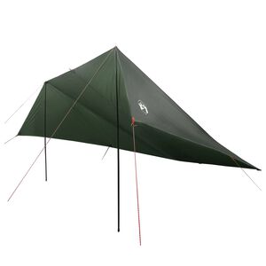 vidaXL S&otilde;iduki varikatus katusega Armee roheline 518 x 580 x 215 cm