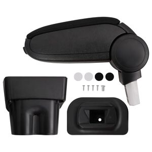 vidaXL auto k&auml;etugi, must, 17 x 32 x (35,5-52) cm, ABS