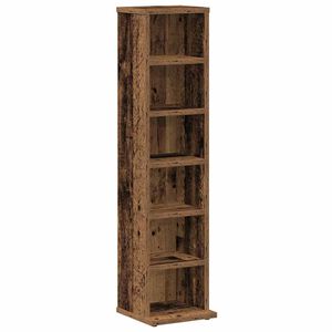 vidaXL CD-kapp Vana puit 21x20x88 cm Engineered Wood