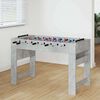 vidaXL Foosball laud BetoonHall 125 x 60,5 x 80 cm Tehispuit
