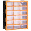 vidaXL mitme sahtliga organiseerija 18 keskmise sahtliga 38x16x47 cm