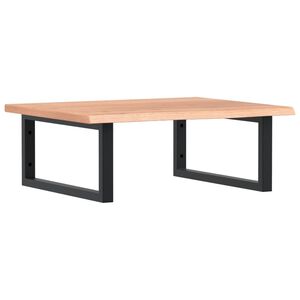 vidaXL seinale kinnitatav valamuriiul, teras ja tammepuit