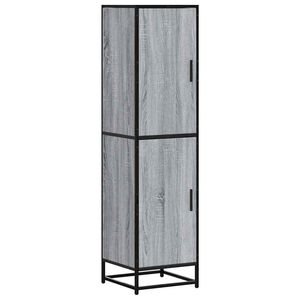 vidaXL Highboard Hall Sonoma projekteeritud puit ja metall