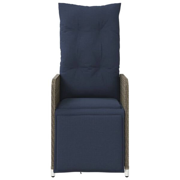 vidaXL lamav aiatool patjadega, hall pol&uuml;rotang