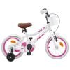 vidaXL Laste Bike 12 Tolli 2-4 aastat vana Valge