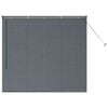 vidaXL Venetsi Rulood Tumehall 130 x 145 cm Alumiinium