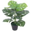 vidaXL kunsttaim monstera potiga 45 cm roheline