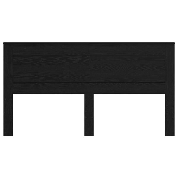 vidaXL Peats peaga Must tamm 200 cm Tehispuit