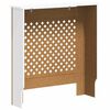 vidaXL MDF radiaatorikate, valge, 78 cm