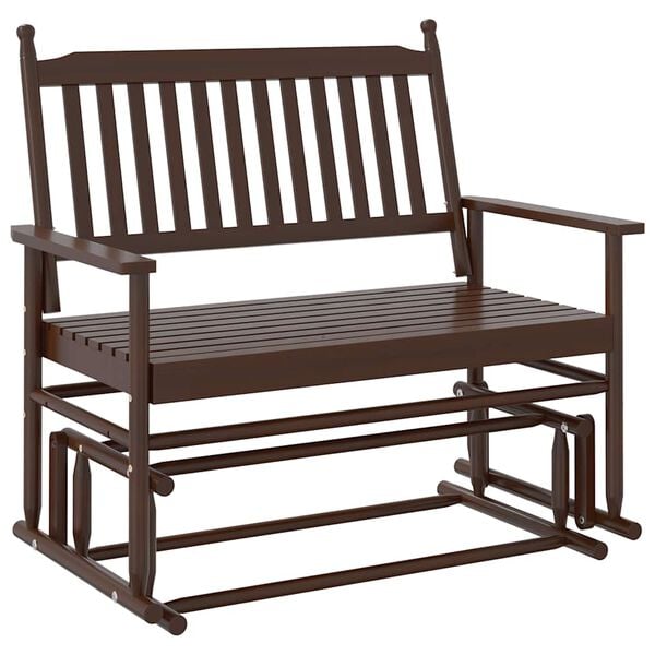 vidaXL &otilde;&otilde;tsuv pink pruun 118x70x104,5 cm pappel