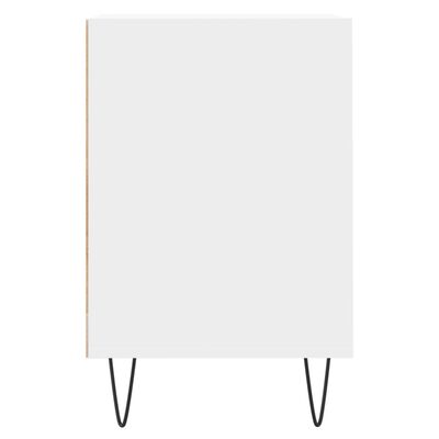 vidaXL telerikapp, valge, 100 x 35 x 55 cm, tehispuit