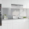 vidaXL K&ouml;gi Splashback 2 pcs Helehall 90 x 60 cm karastatud klaas