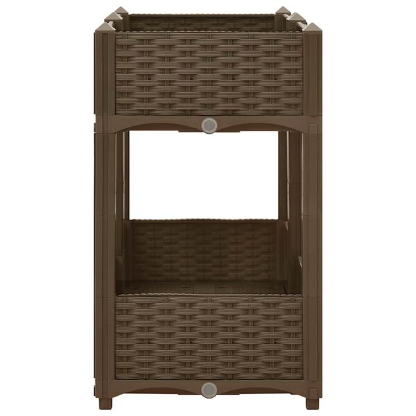 vidaXL taimekast 80 x 40 x 71 cm, pol&uuml;prop&uuml;leen