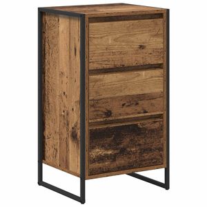 vidaXL K&otilde;ide sahtliga Vana puit 42 x 36 x 75.5 cm Tehispuit