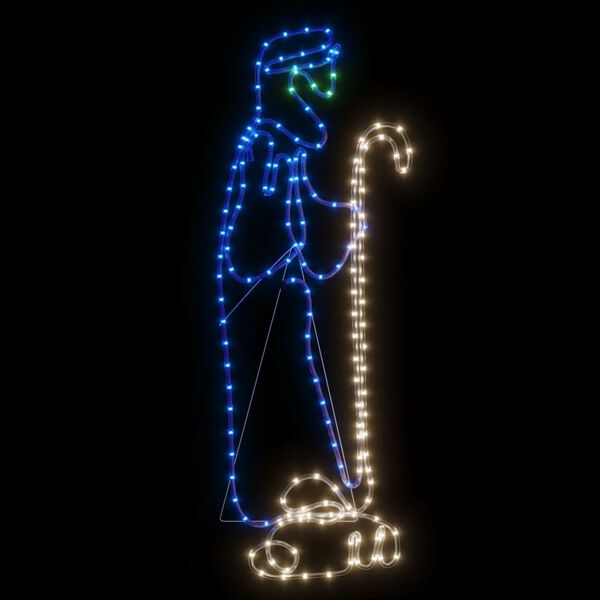 vidaXL j&otilde;ulukarjase ja -lamba figuur 168 LED 102,5x35 cm