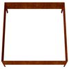 vidaXL taimekast, 100 x 100 x 41 cm, Corten-teras