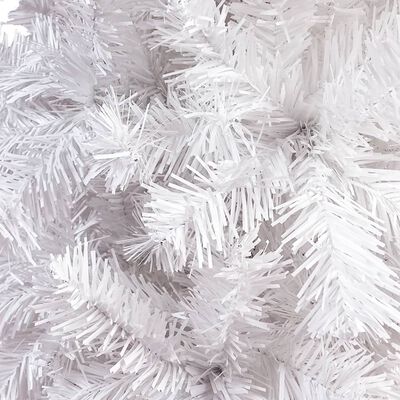 vidaXL kitsas jõulukuusk, valge, 240 cm
