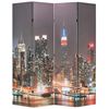 vidaXL kokkupandav sirm 160 x 170 cm, &ouml;ine New York
