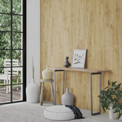 vidaXL seinapaneelid, puidu välimusega, pruun, PVC 4,12 m²