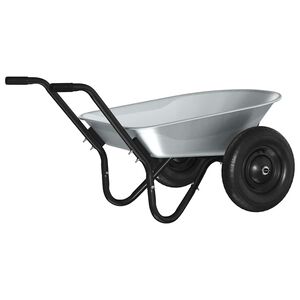 vidaXL P&otilde;rk H&otilde;be ja Must 124 x 73 x 65 cm Teras
