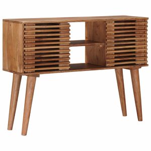 vidaXL K&auml;sit&ouml;&ouml; l&otilde;pplaud Teaki pruun 100 x 30 x 75 cm Tugev akatsiapuu