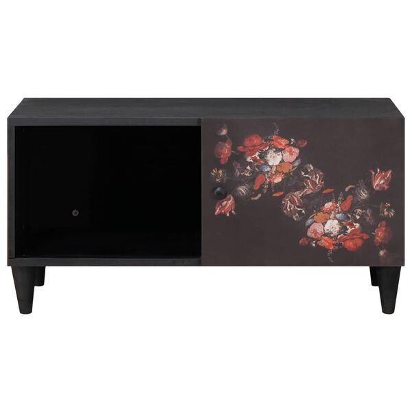 vidaXL Kohvilaud Mitmevärviline 80 x 50 x 40 cm Tugev mango puu