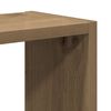 vidaXL seinariiul Artisan tamm 90x16x78 cm Engineered Wood