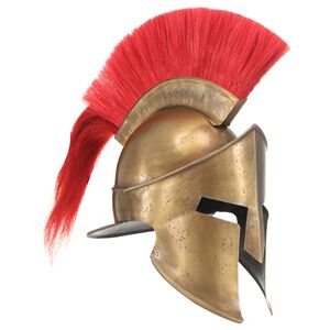 vidaXL Kreeka kiivri j&auml;ljend LARP, messing, teras