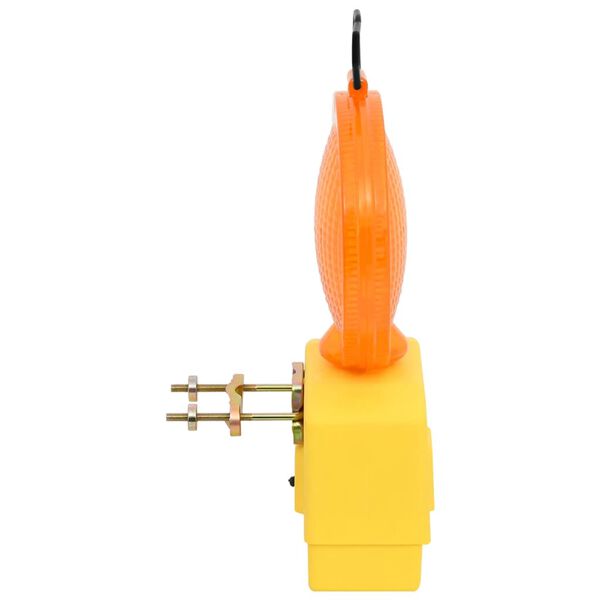 vidaXL ehitusplatsi valgustid, 10 tk, patareidega, 18 x 8 x 37