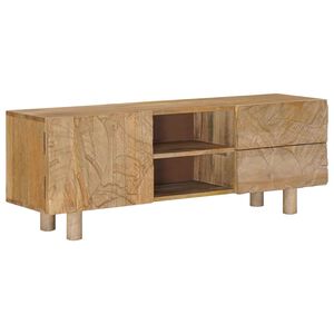 vidaXL Telerikapp sahtliga riiuliga ladustamisega 110 x 30 x 40 cm