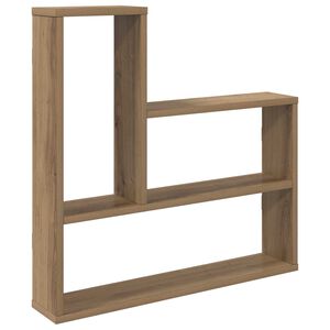 vidaXL Seinariiul Artisan tamm 60 x 11 x 60 cm Tehispuit