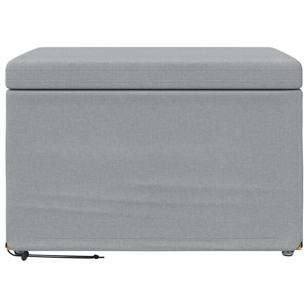 vidaXL Jalgtool Helehall 61 x 41 x 40 cm Kangas ja kvaliteetne puit