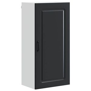 vidaXL N&otilde;udepesumasina paneel Kalmar Must 50 x 31 x 100 cm Tehispuit