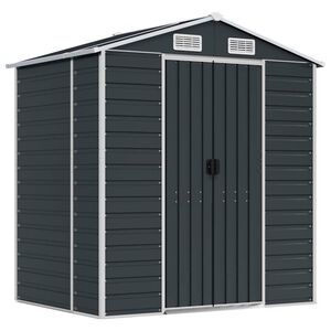 vidaXL aiakuur, antratsiithall, 191x130x198 cm, tsingitud teras